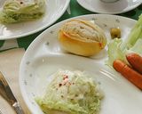 白菜とチーズの重ねレンチン蒸し作り方10写真