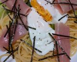 生ハムと粉チーズのつけ麺パスタ作り方4写真
