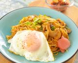 麻辣藤椒香醤が香るアジアン焼きそば♪作り方4写真