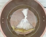 防災レシピ🍲湯煎で炊く 緑茶ご飯🍵作り方3写真