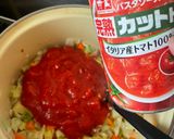 チーズとろける＊ミネストローネ作り方2写真