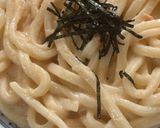 お家で激うま！明太クリーミーうどん😋作り方4写真