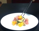柿と生ハムのパスタ作り方23写真
