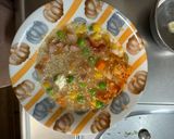 レンジ簡単洋風イタリアンキムチ炒飯弁当作り方5写真