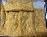 油揚げと絹豆腐の昆布生姜・卵とじ丼作り方1写真