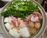 節約ナベ！スープ87円ヒガシマル水炊き作り方5写真