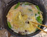 海老スナップエンドウレモンクリームパスタ作り方5写真