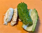 ゴーヤとウインナーの甘辛炒め♪作り方1写真