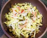 ズワイ蟹とキノコのチーズ焼き作り方4写真