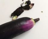 茄子のヘタ処理 エコレシピ作り方1写真