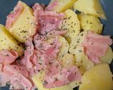 簡単★昼食!ポテトとベーコンの大蒜炒め作り方5写真