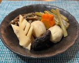 四毒抜き ふきの炊き合わせ作り方19写真