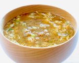 納豆の風味が美味しい【納豆と卵のお味噌汁作り方3写真
