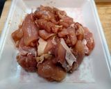 超簡単！鶏ももとナスの冷やしみぞれうどん作り方1写真
