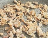 豆苗と豚バラの塩レモンにんにく炒め作り方3写真