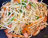 ウインナーとカット野菜の麻婆卵作り方3写真