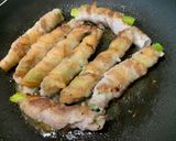 アスパラガスの肉巻きとアスパラ入りポテトサラダ作り方9写真