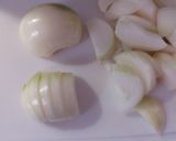 ちくわと玉ねぎのケチャップ炒め作り方1写真