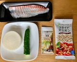 カリッと美味しい鯛の刺身の大根サラダ♪作り方1写真