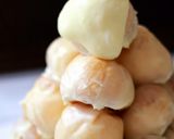 ミニシューで白いツリー☆クリスマスケーキ作り方4写真