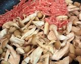 シメジひき肉カレー作り方3写真
