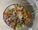 全てレンジ簡単味噌ケチャ味オムライス弁当作り方2写真