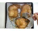 オーブン調理！鶏もも肉の照り焼き★動画★作り方13写真