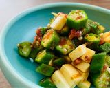 簡単薬膳⭐︎オクラと長芋の梅おかか和え作り方6写真