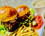 私のチ一ズバ一ガ一作り方19写真