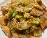 鶏むね肉とキャベツのうま塩炒め作り方8写真