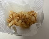 鍋焼きうどん(手作り揚げ玉入り)作り方4写真