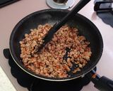 食べるラー油たっぷり豚ひき肉のおつまみサラダ作り方5写真