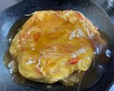 シンプルな醤油味の天津飯作り方7写真