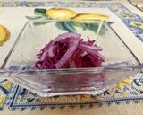 紫キャベツと紫玉葱のサラダ！作り方4写真