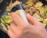豚肉の梅オイスター炒め作り方9写真