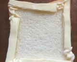 卵とスライスチーズのマヨ少な目トースト作り方4写真
