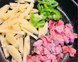 ジャガイモとピーマンのあっさり牛肉炒め作り方2写真