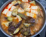 丸美屋麻婆豆腐アレンジ　麻婆豆腐茄子作り方12写真