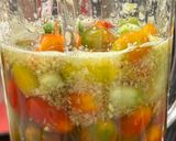 トマトの味噌バタースープ作り方1写真