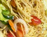 ツナと夏野菜で塩レモン焼きそば作り方4写真
