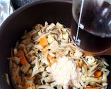 お米ツヤツヤ💫鶏ごぼう味ご飯作り方4写真