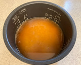 鶏ひき肉ときのこの炊き込みご飯作り方1写真