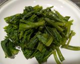 ぶりと菊菜の酢味噌和え作り方4写真