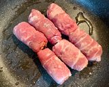 紅白肉巻き作り方5写真