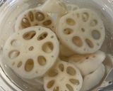 【幼児食、取り分け可能】れんこん焼き作り方2写真
