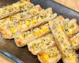 副菜お弁当に。ちくわのたらこマヨコーンチーズ焼き作り方8写真