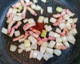 簡単昼食!ズッキーニのカルボナーラパスタ作り方6写真