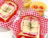 ベーコン&チーズトースト🍞作り方4写真