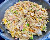 簡単⭐︎節約ダイエット⭐︎竹輪オイスター炒飯作り方8写真