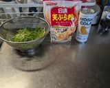 ジャーマンカモミールの伊良コーラ揚げ！作り方1写真
